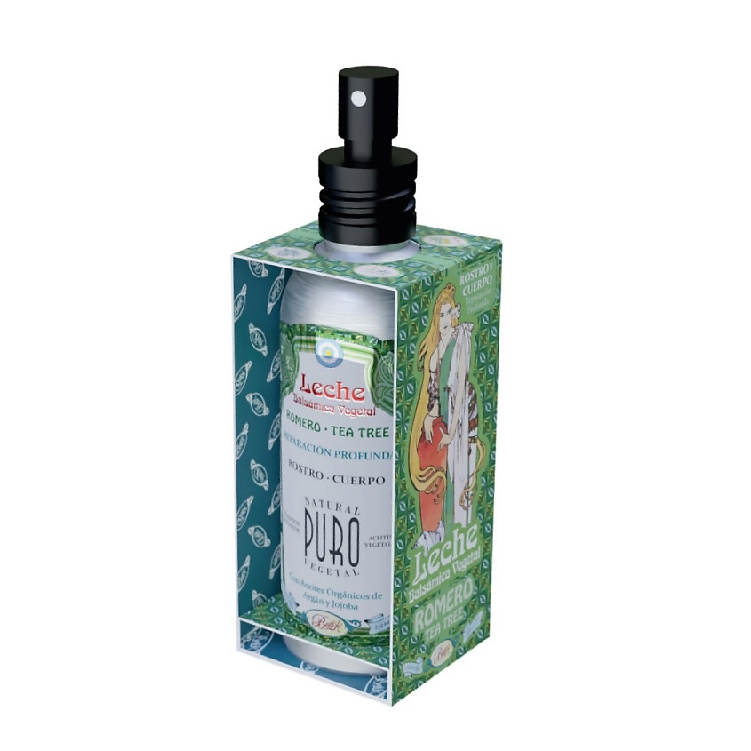 Изображение товара BOTI-K Бальзам-молочко для лица и тела Розмарин и Чайное дерево Leche Balsámica Vegetal Romero Y Tea Tree, 150 мл