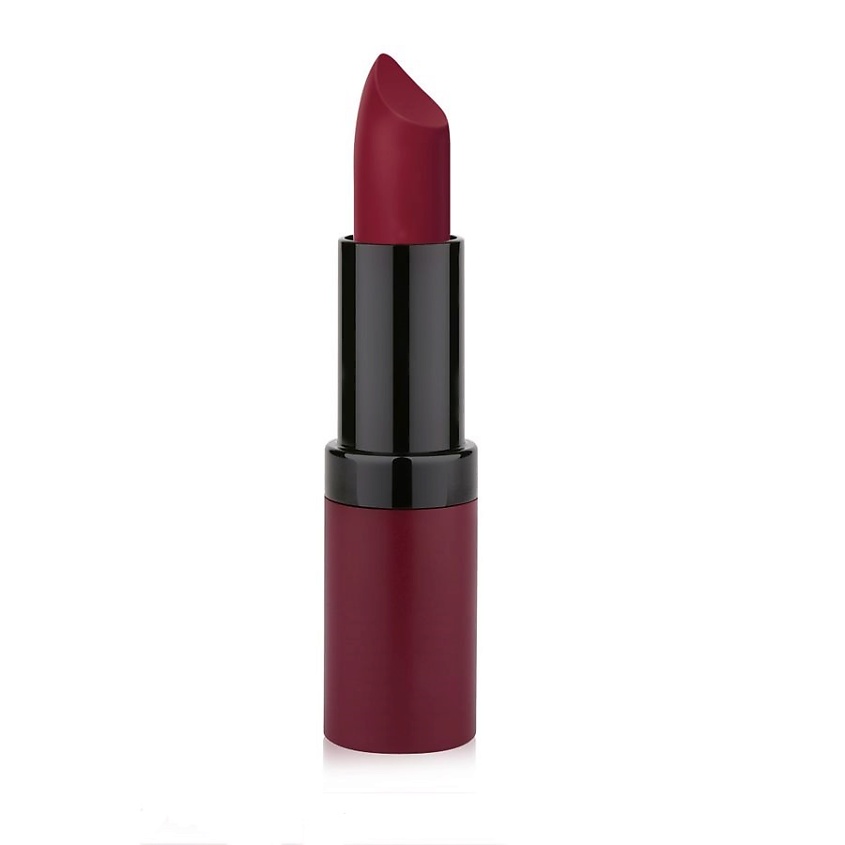 Изображение товара Помада для губ GOLDEN ROSE VELVET MATTE №20 винный, насыщенный цвет, длительная стойкость