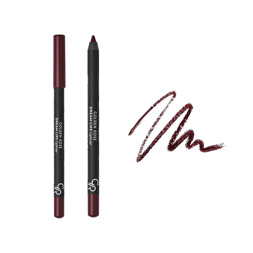 Изображение товара GOLDEN ROSE Карандаш DREAM LIPS №528 для губ Кремовая стойкая текстура