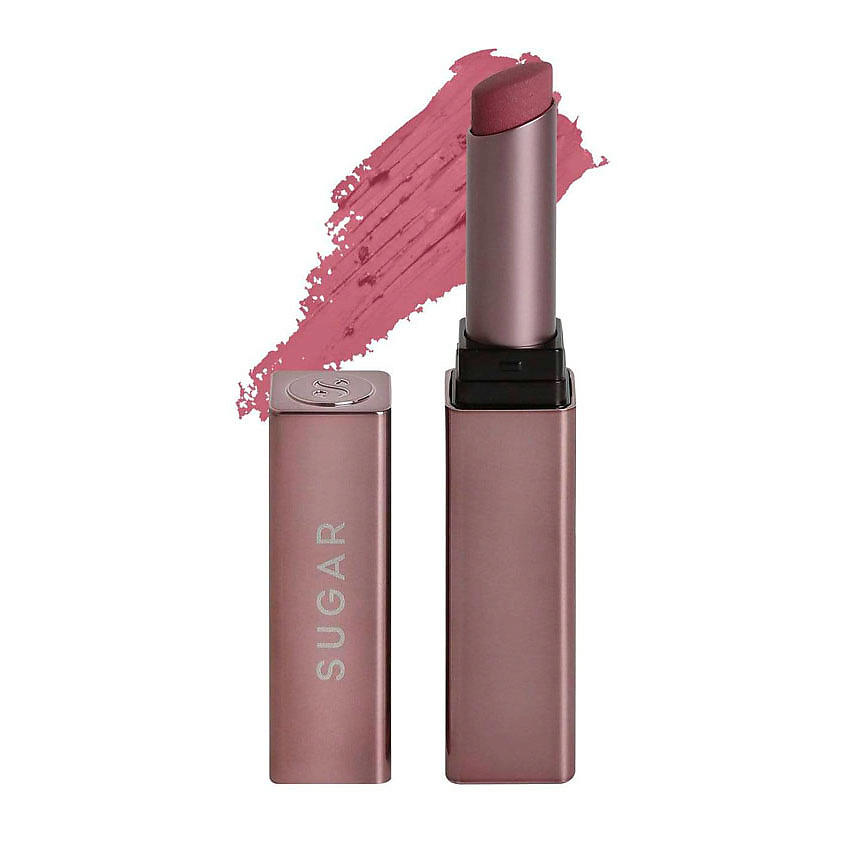 Изображение товара SUGAR Помада для губ сатиновая Mettle Satin Lipstick, 02 Элизабет 2,2 г