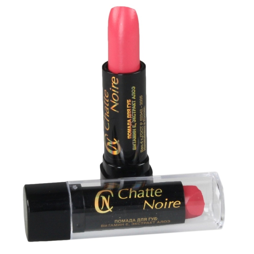 Изображение товара CHATTE NOIRE Помада для губ Red, Светлый розово-малиновый эмаль, тон К1.12, 4 цвет