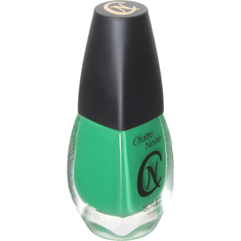 Изображение товара Лак для ногтей CHATTE NOIRE Эмаль Green тон 084 быстрый высыхающий безопасный 15 мл