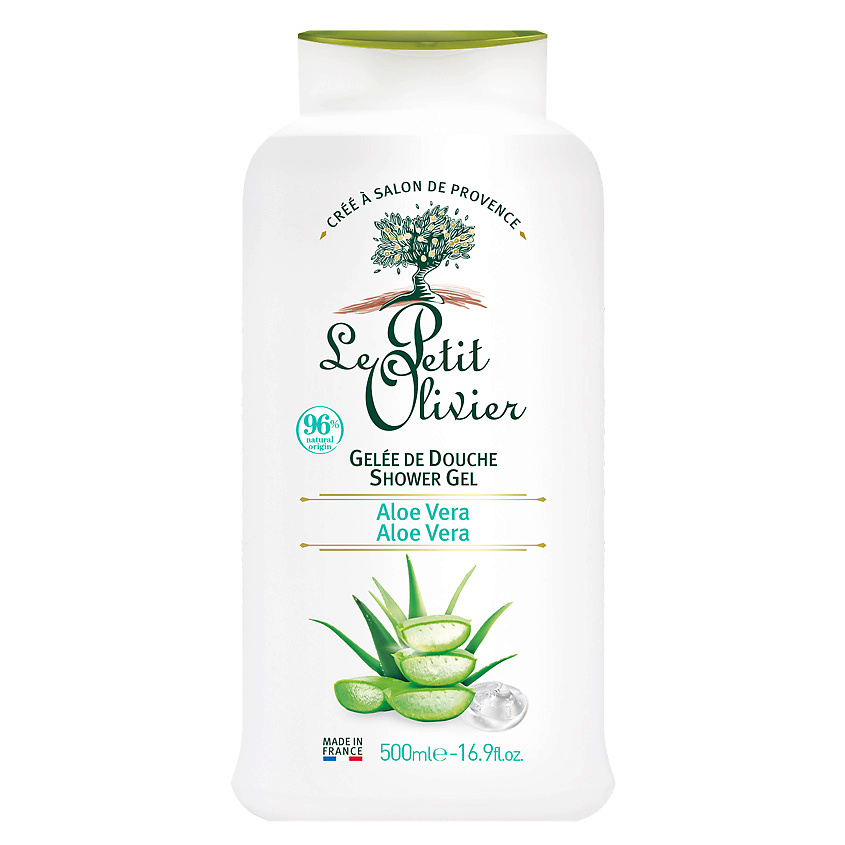 Изображение товара LE PETIT OLIVIER Гель для душа Алоэ Вера Aloe Vera Shower Gel, 500 мл