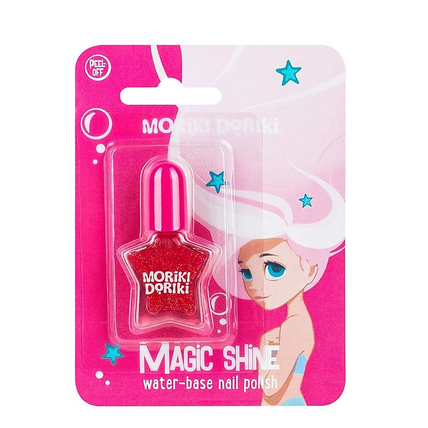 Изображение товара MORIKI DORIKI Лак для ногтей Magic shine, Клубничка, 4 мл