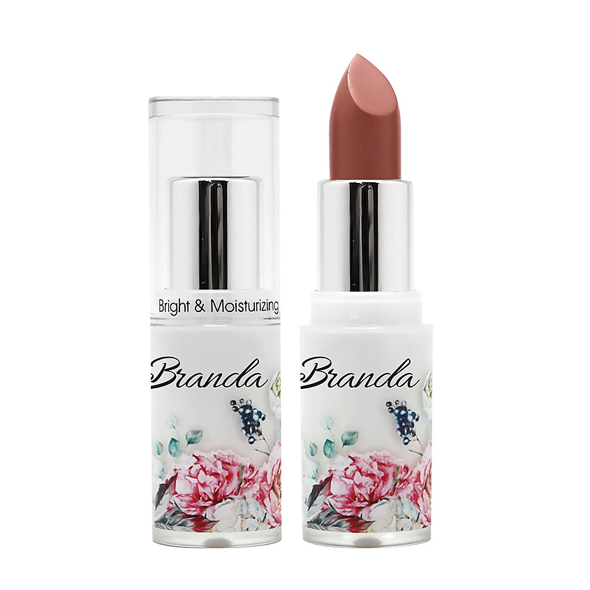Изображение товара Помада для губ LANDA BRANDA № 06 Dusty Rose с увлажнением и глянцем 4 г