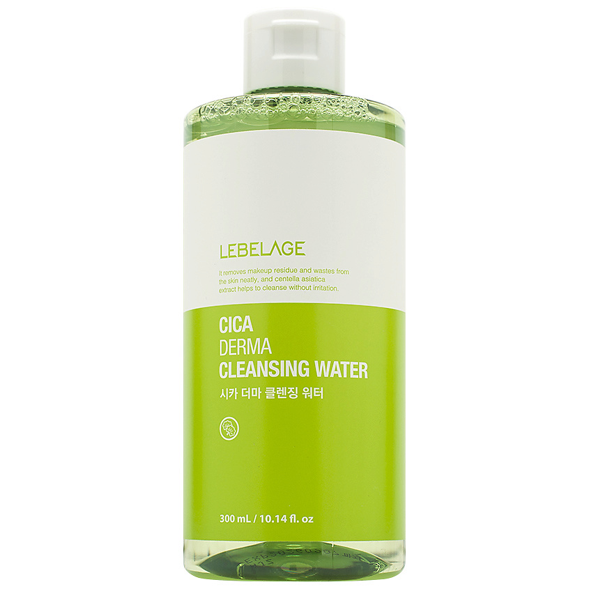 Изображение товара LEBELAGE Мицеллярная очищающая вода с экстрактом центеллы азиатской, 300 мл.
