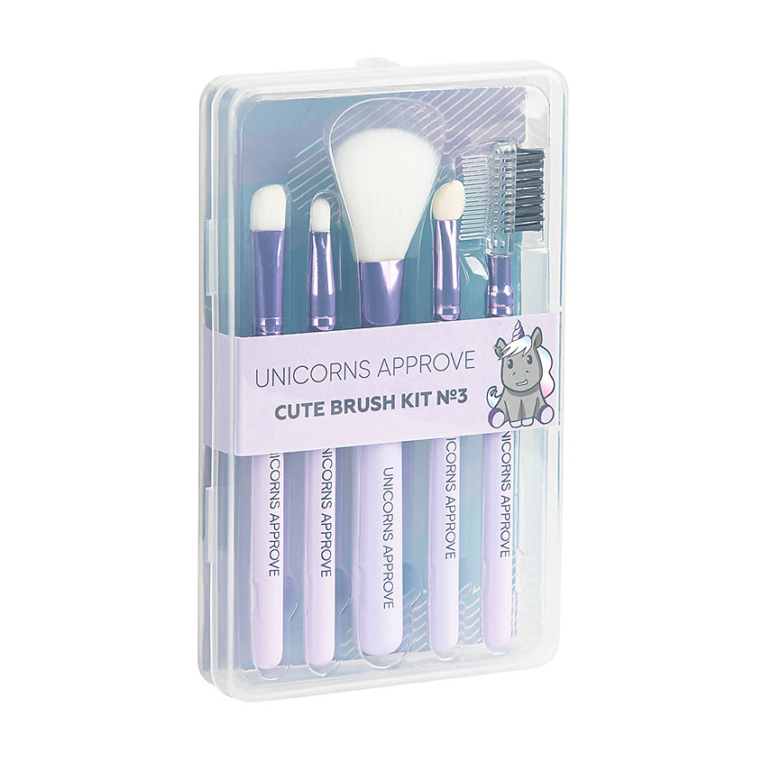 Изображение товара UNICORNS APPROVE Набор кистей №3 UNICORNS APPROVE, 5 шт.