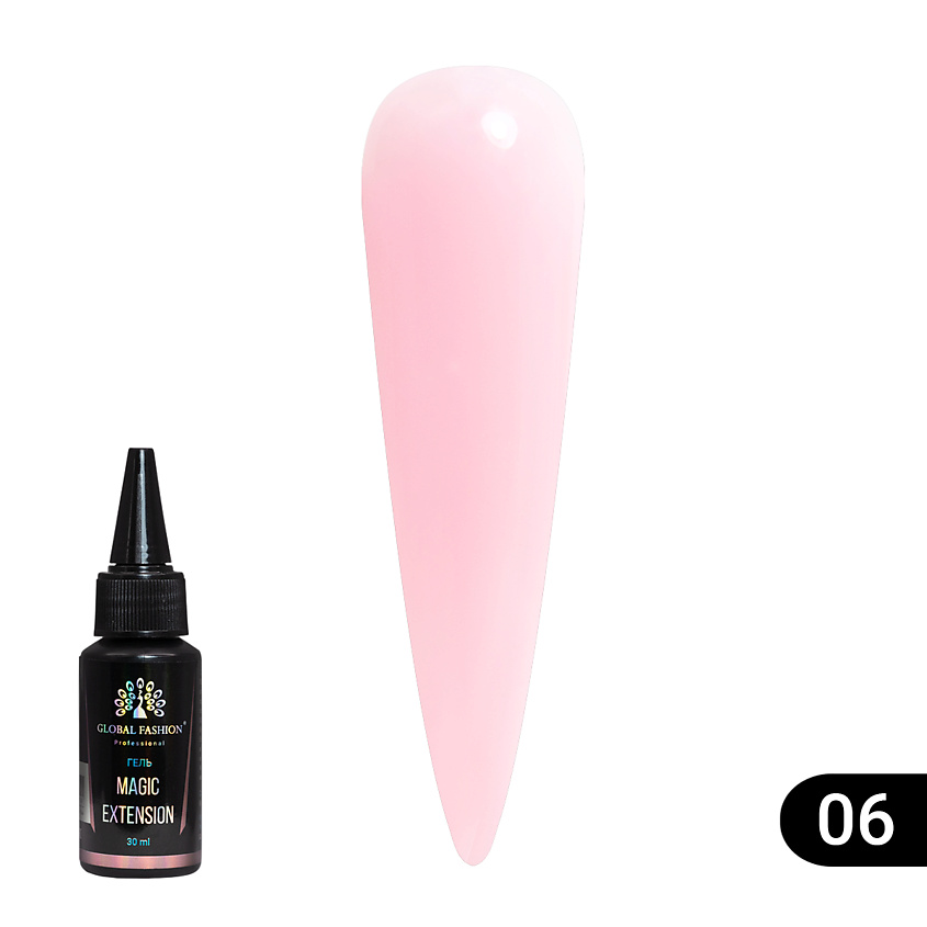 Изображение товара GLOBAL FASHION Гель Magic-Extension, №06