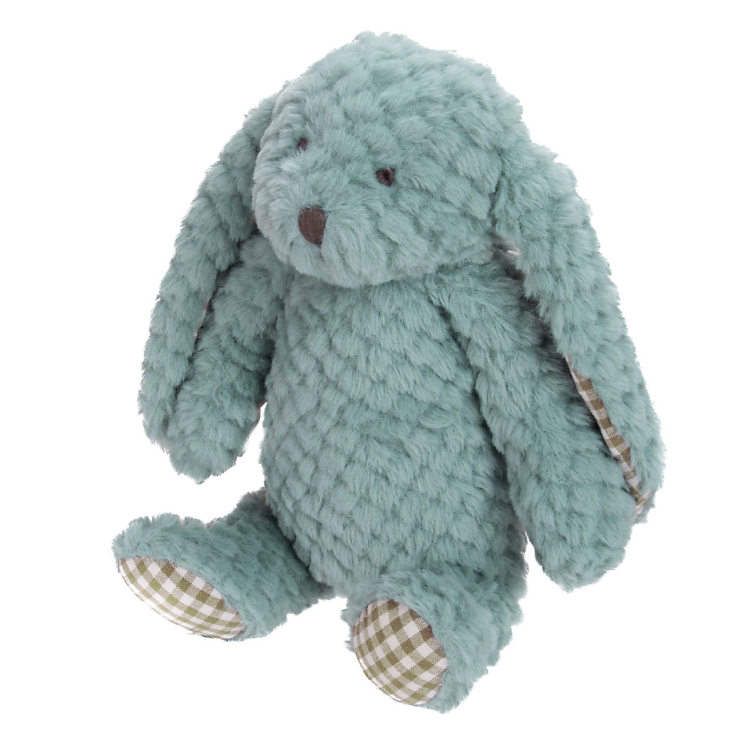 Изображение товара Мягкая игрушка Зайка Вафля Бирюзовый 24 см Gulliver для мальчиков и девочек