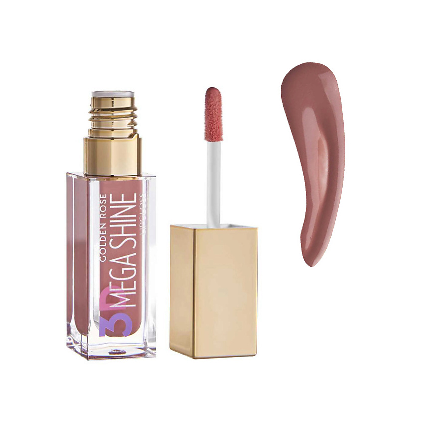 Изображение товара GOLDEN ROSE Блеск для губ 3D Mega Shine Lipgloss, Пастельно-желтый, №105