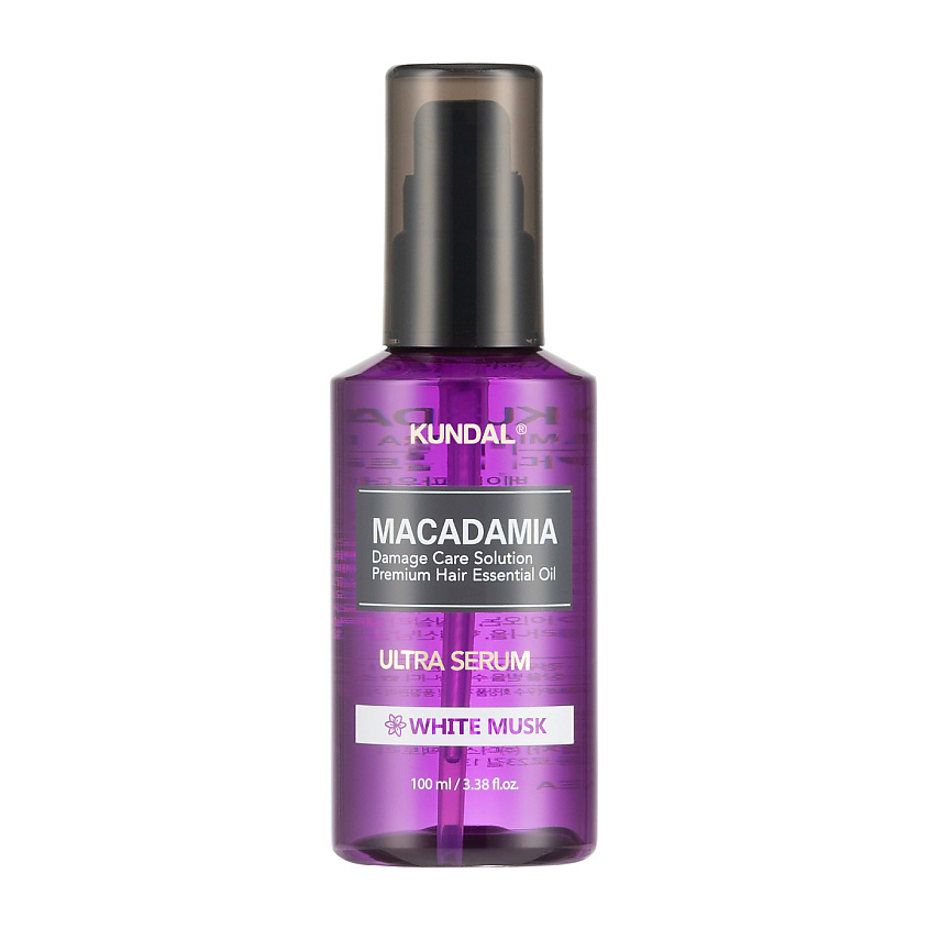 Изображение товара Кундаль Восстанавливающая сыворотка для волос Макдамия 100 мл натуральный уход