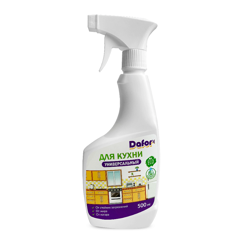 Изображение товара DAFOR Чистящее средство - спрей для кухни универсальное, 500 мл