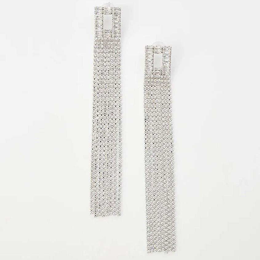 Изображение товара RUXARA Серьги шандельеры 270, цвет: Серебряный