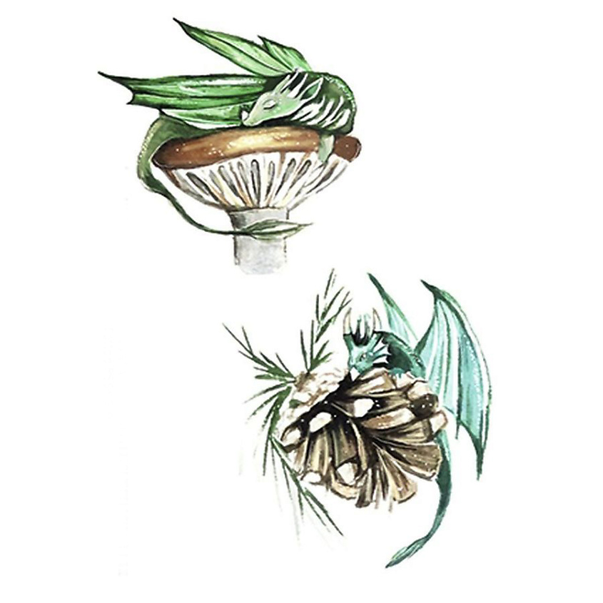 Изображение товара ПОЛИСФЕРА Временная переводная татуировка PS&KG-054 10х7 см гипоаллергенные краски