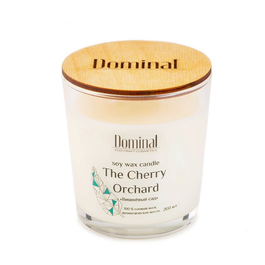 Изображение товара DOMINAL Ароматическая свеча "Вишневый сад", 200 мл