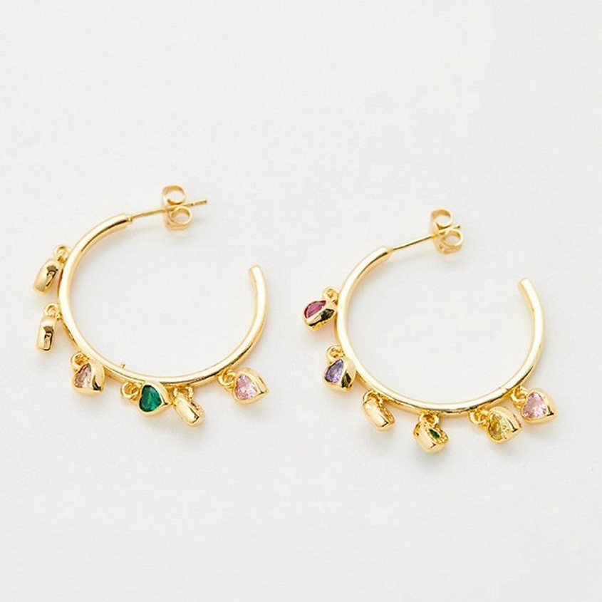 Изображение товара PABUR Серьги LUCKY, золотой