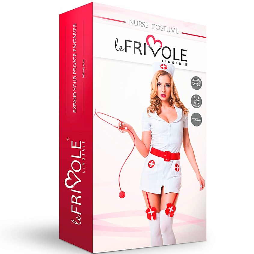 Изображение товара LE FRIVOLE Костюм Похотливая медсестра, цвет: Белый, размер: 42
