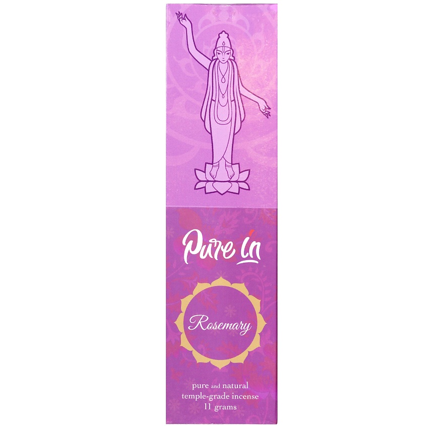 Изображение товара Эксклюзивные благовония PURE IN Rosemary Розмарин 10 г натуральный аромат для расслабления
