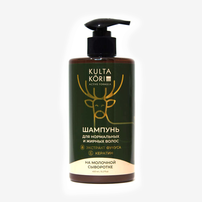 Изображение товара KULTA KORI Шампунь для нормальных и жирных волос на молочной сыворотке, 450 мл