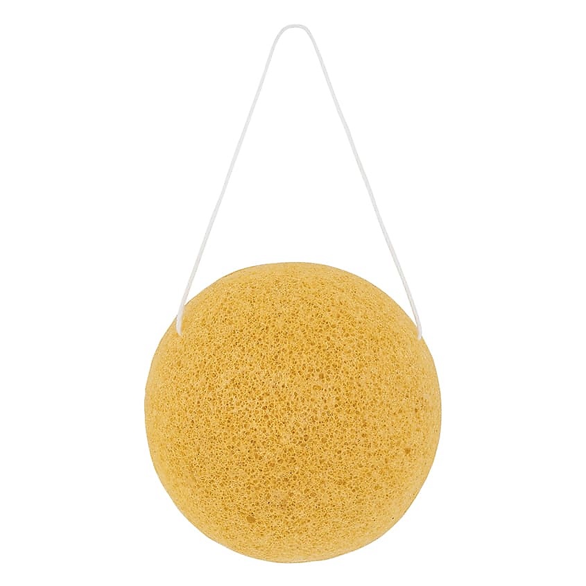 Изображение товара ЛЭТУАЛЬ Натуральный спонж конжак для очищения кожи с ромашкой Sophisticated, 1 шт.