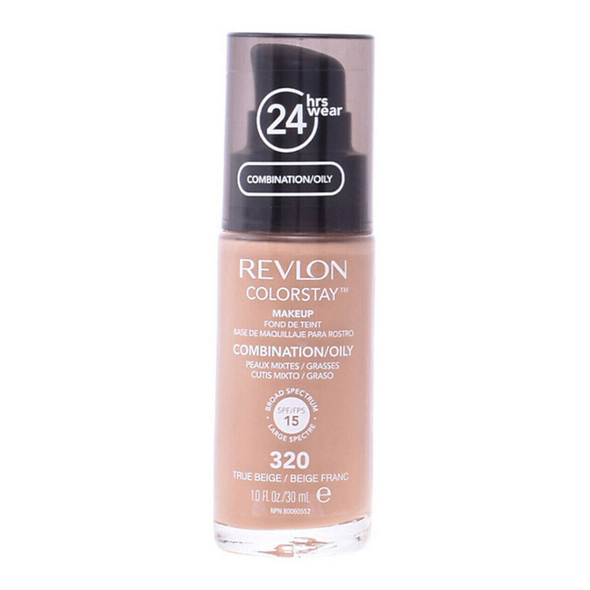 Изображение товара REVLON Жидкая основа для макияжа Colorstay Combination/Oily, 320 - Настоящий бежевый