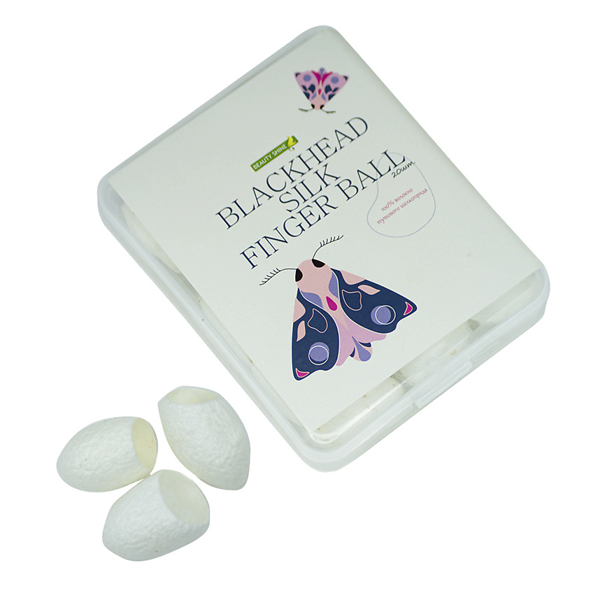 Изображение товара BEAUTY SHINE Коконы тутового шелкопряда для очищения, 20 шт.