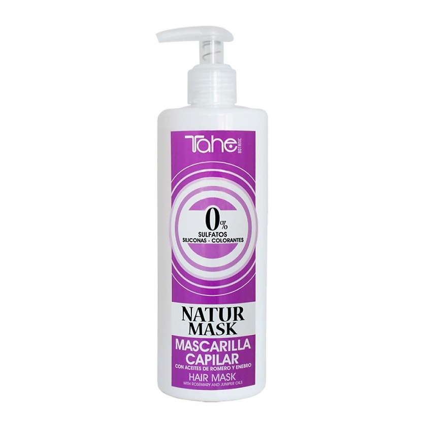 Изображение товара TAHE Бессульльфатная маска для питания и восстановления NATUR MASK, 400 мл