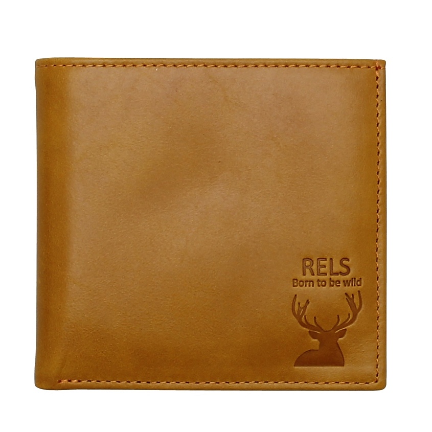 Изображение товара Классическое женское портмоне Fargo Wild из натуральной кожи желтого цвета