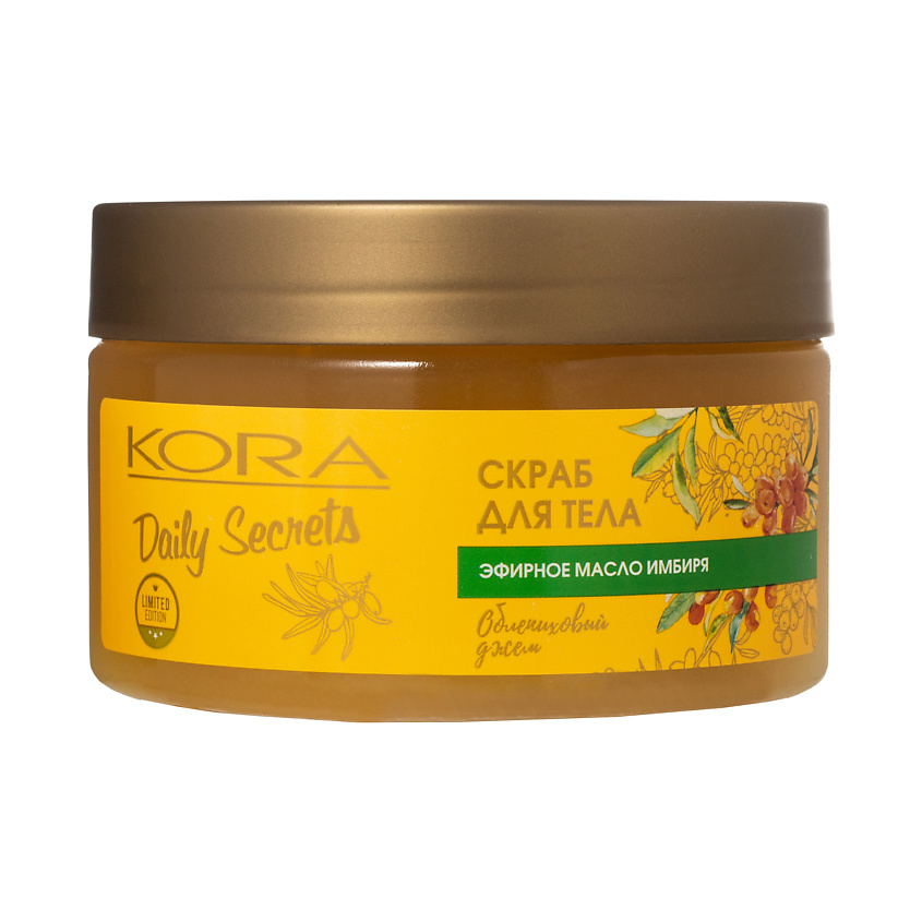 Изображение товара KORA Скраб для тела Облепиховый джем Daily Secrets, 250 мл
