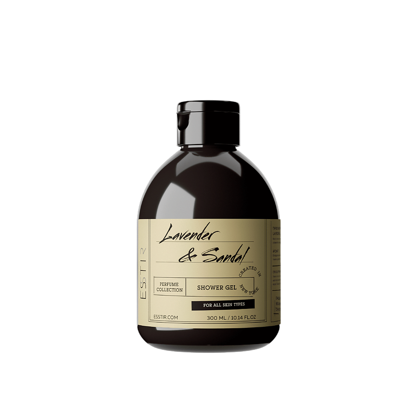 Изображение товара Гель для душа Esstir Lavender & Sandal 300 мл с ароматерапией для ухода за телом