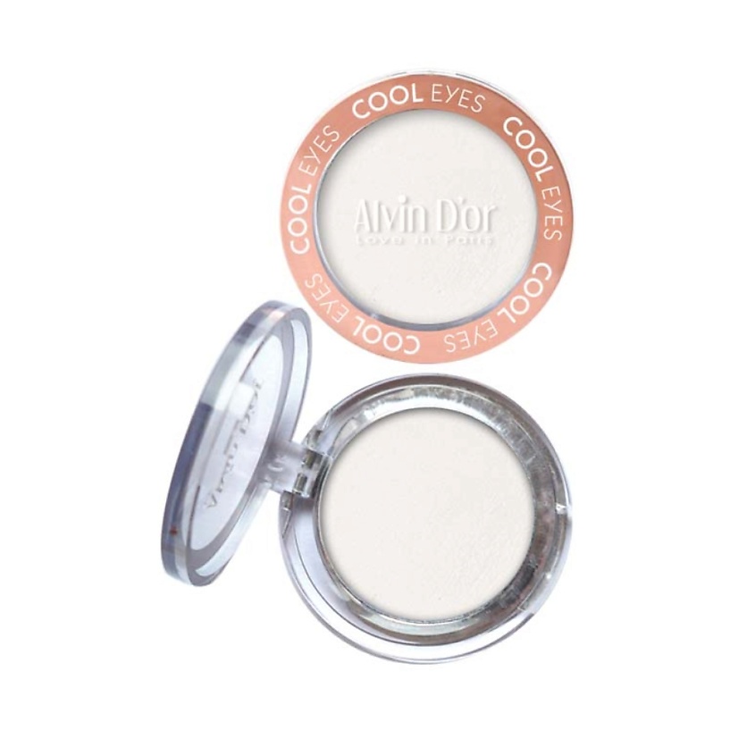 Изображение товара ALVIN D’OR COOL EYES Тени для век 01 Снежный ангел, нежная текстура, яркие оттенки