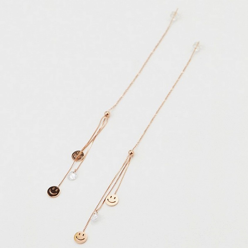 Изображение товара Золотые серьги PABUR Smile для женщин стильное украшение