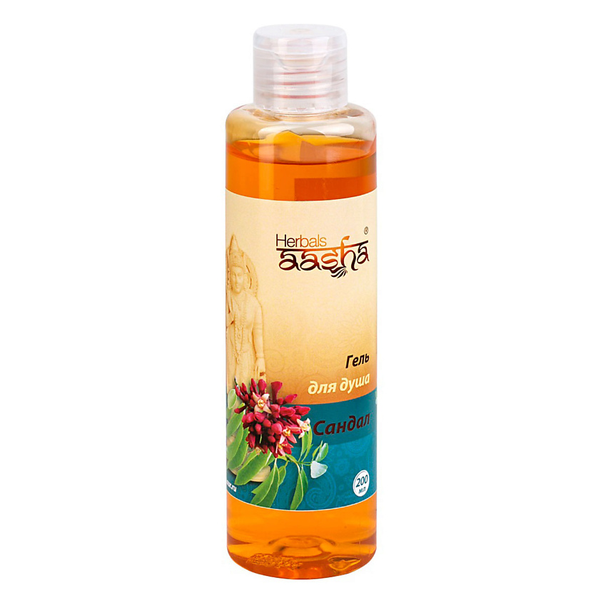 Изображение товара AASHA HERBALS Гель для душа САНДАЛ, 200 мл