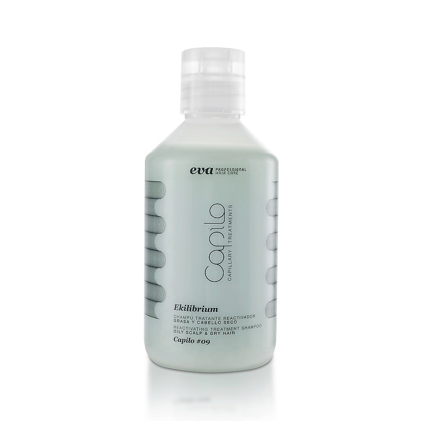 Изображение товара EVA PROFESSIONAL HAIR CARE Шампунь для жирной кожи головы и сухих волос Capilo Ekilibrium Shampoo N.09, 300 мл