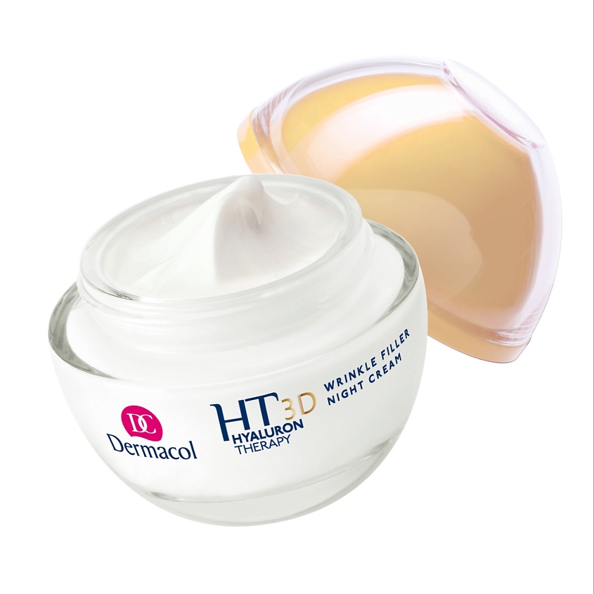 Изображение товара DERMACOL Ночной крем заполняющий морщины Hyaluron Therapy, 50 мл