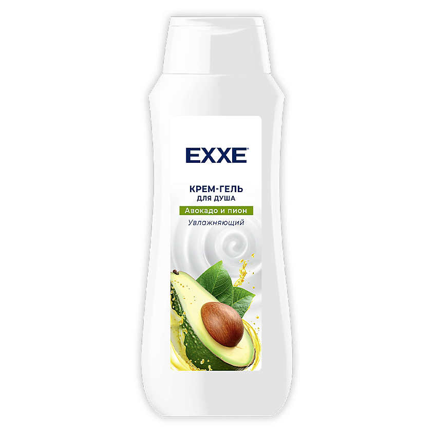Изображение товара EXXE Гель для душа увлажняющий Авокадо и пион 400 мл для женщин натуральный уход