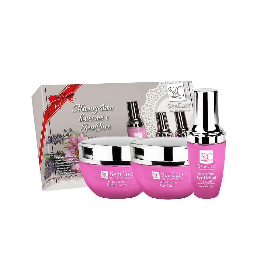 Изображение товара Набор средств для лица SEACARE витаминный с Коэнзимом и масламаи для молодости