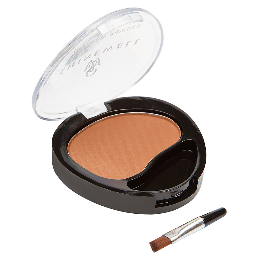 Изображение товара SHINEWELL Тени для бровей с кисточкой, коричневый