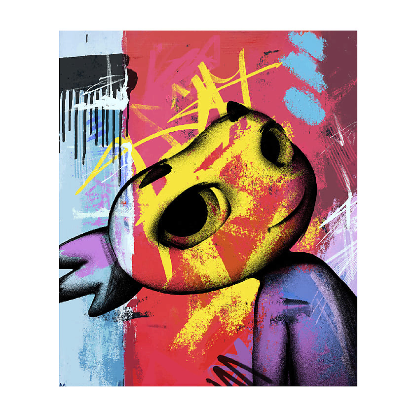 Изображение товара MORIKI DORIKI Постер Руру Графити, 1 шт.