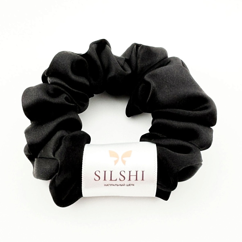 Изображение товара Резинка для волос SILSHI 3 см натуральный шелк для взрослых и детей