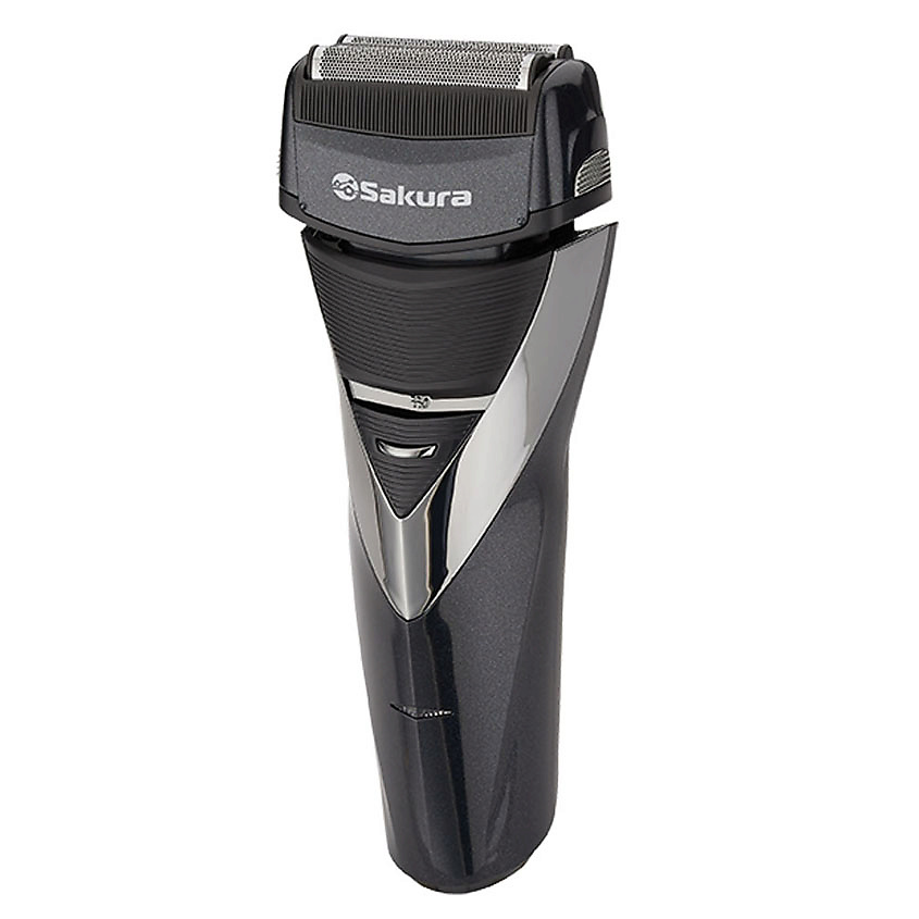 Изображение товара SAKURA Бритва электрическая SA-5418BK 3 подвижные сетки влажное бритьё триммер аккумуляторная, 1 шт.