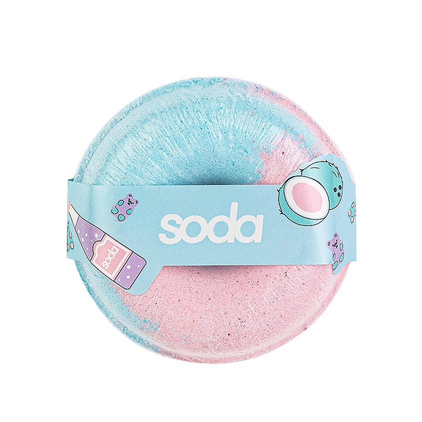 Изображение товара SODA Бомба для ванны #takeitcomfy "ICED COLA", 110 г