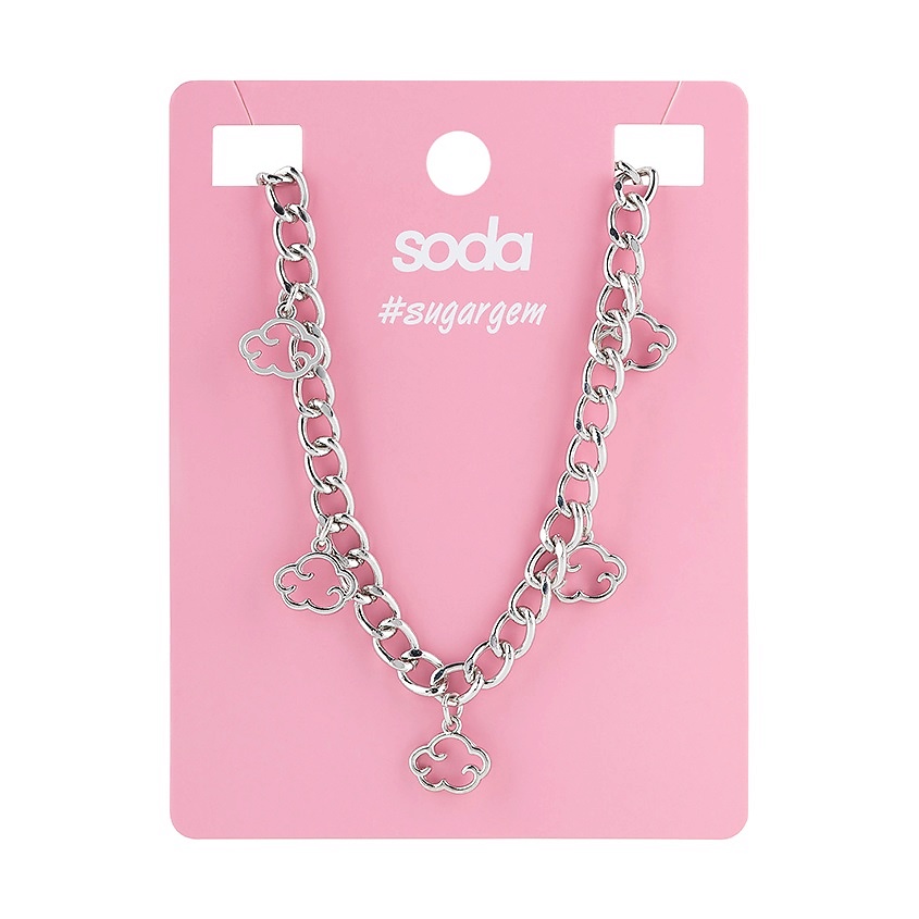 Изображение товара SODA Ожерелье CHAIN CLOUDS #sugargem, 1 шт.