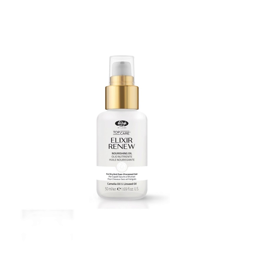 Изображение товара LISAP Масло увлажняющее и восстанавливающее для сухих и поврежденных волос, 50 мл