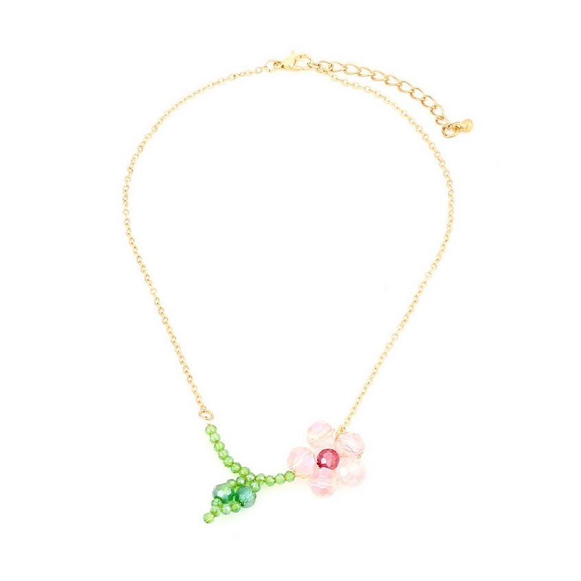 Изображение товара BOCCIOLO Колье FLOWERS золотой стильное украшение для женщин