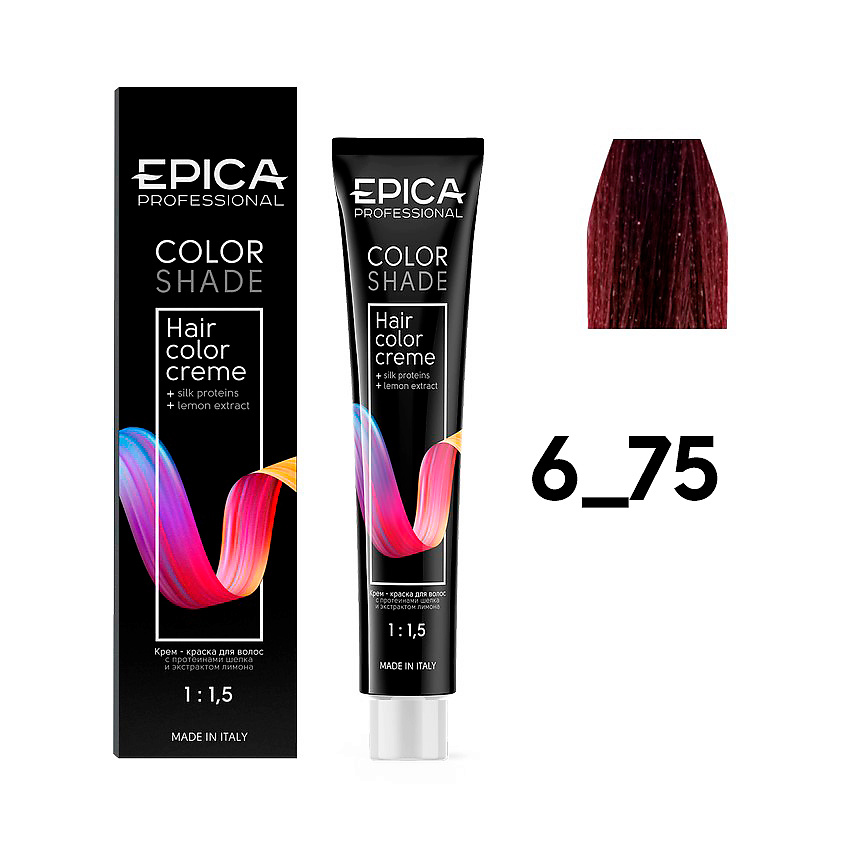 Изображение товара EPICA PROFESSIONAL Крем-краска Colorshade 6.75 темно-русый палисандр 100 мл