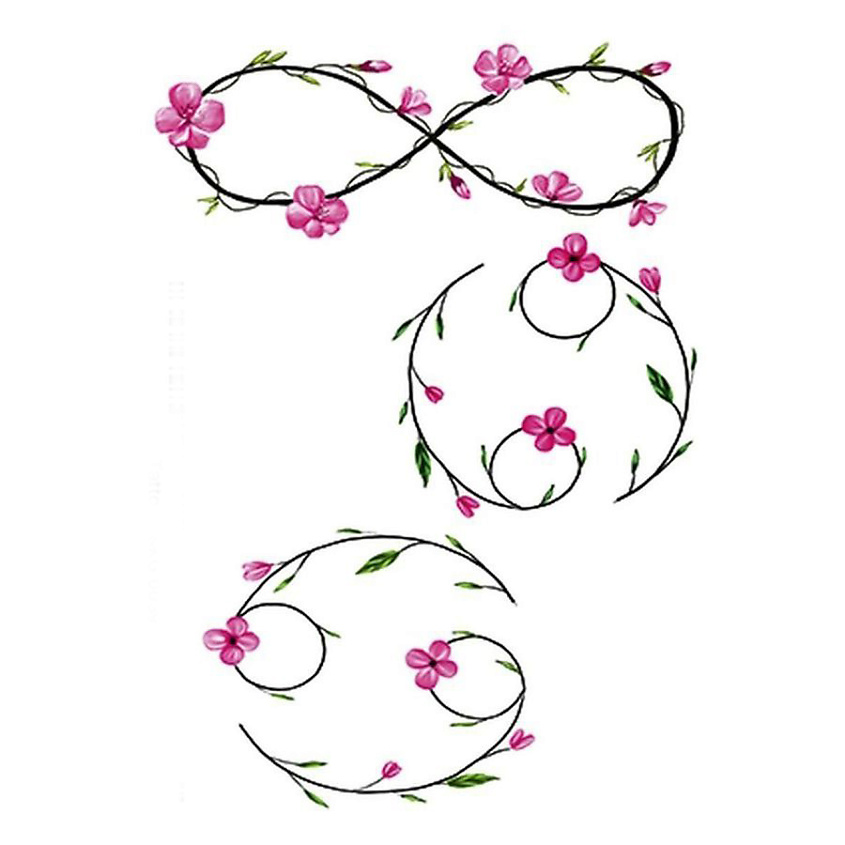 Изображение товара Полисфера Временная переводная татуировка PS&KG-039 гипоаллергенные наклейки для тела