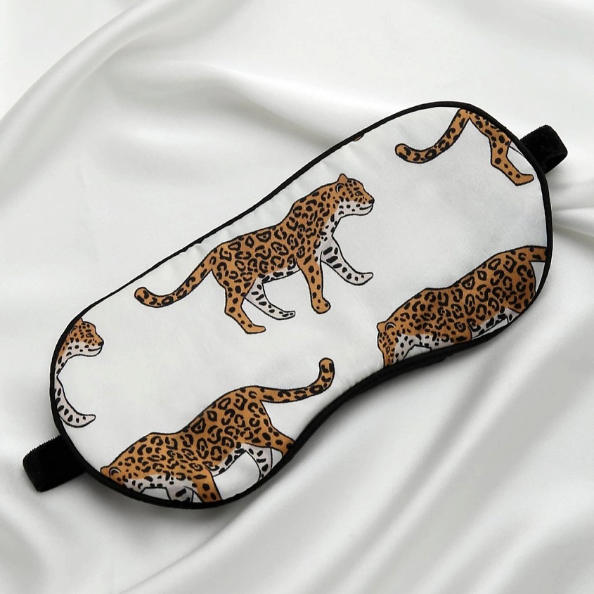 Изображение товара Маска для сна из натурального шелка 8 HORAS of SILK Oh, Leo коричневая