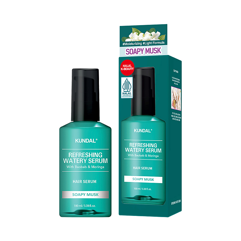 Изображение товара KUNDAL Сыворотка для волос освежающая Мускус 100 мл - уход за волосами и аромат