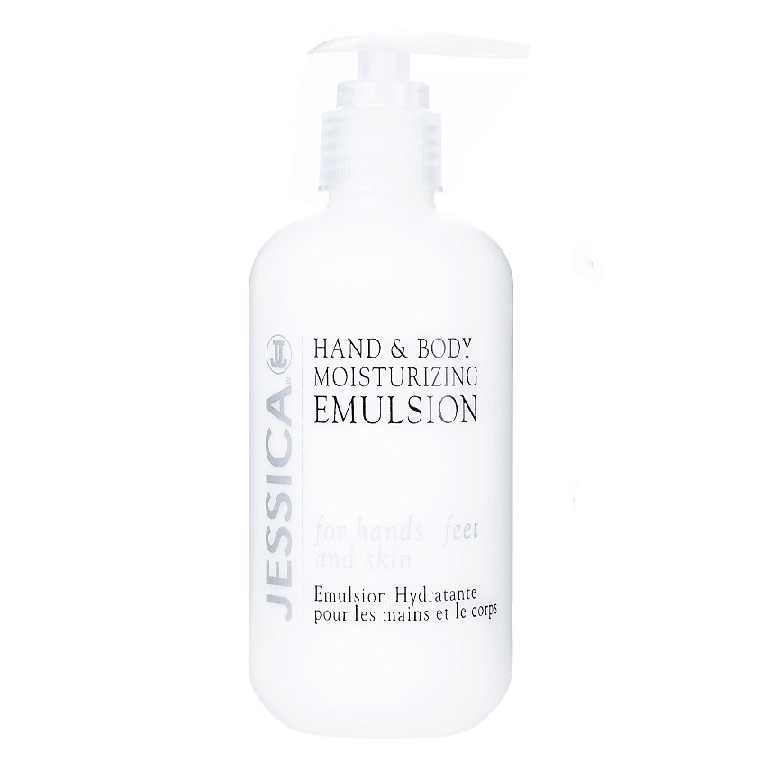 Изображение товара JESSICA Увлажняющая эмульсия для рук и тела с пантенолом Hand&Body Moisturizing Emulsion, 258 мл
